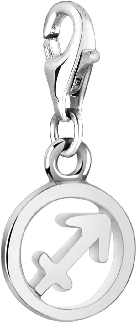 Detalle de Nenalina charm Sagittario in argento 925 con moschettone 713301-000