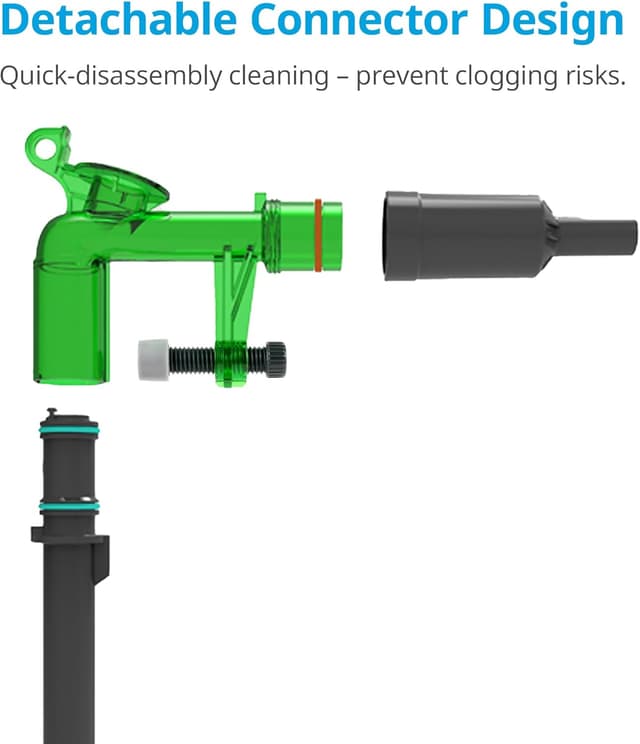 Detalle 1 de Aquarium siphon cleaner 2-in-1 by NICREW