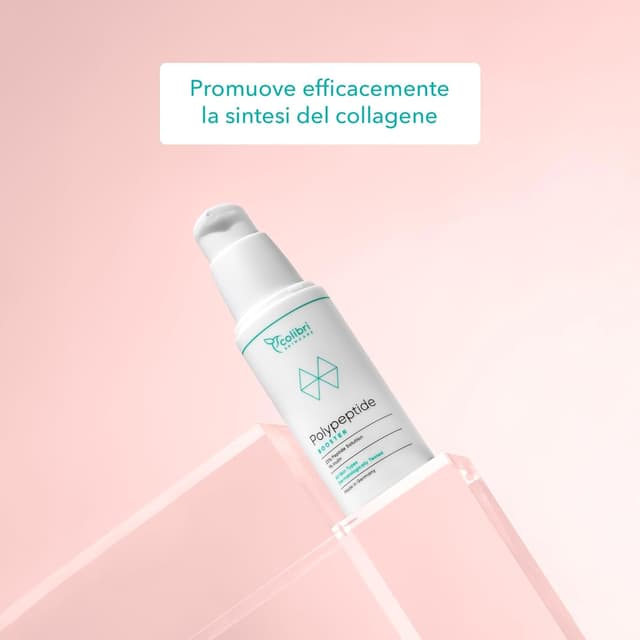 Detalle 2 de colibri skincare POLYPEPTIDE BOOSTER siero peptidico 30 ml per fronte e zona glabellare
