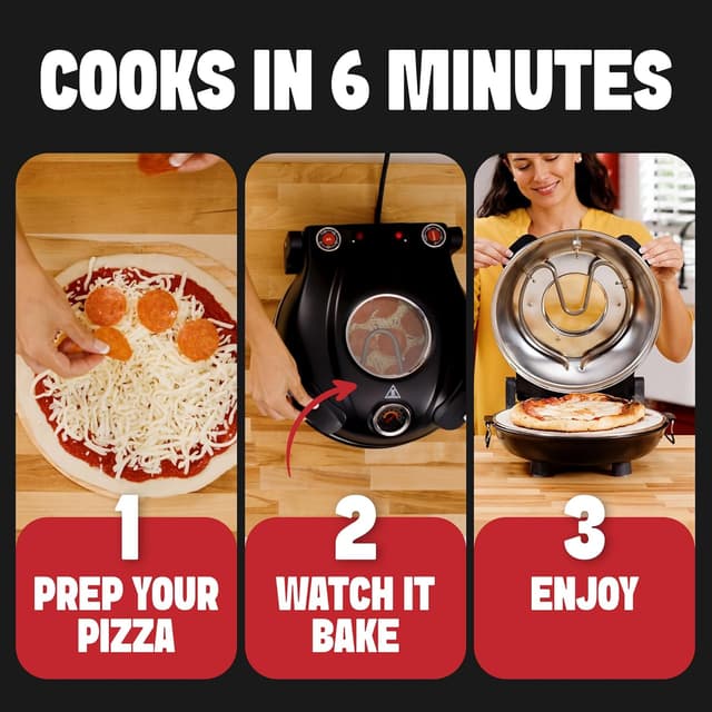 Thumbnail 2 de PIEZANO XL 14 Inch Electric Pizza Oven ⚡