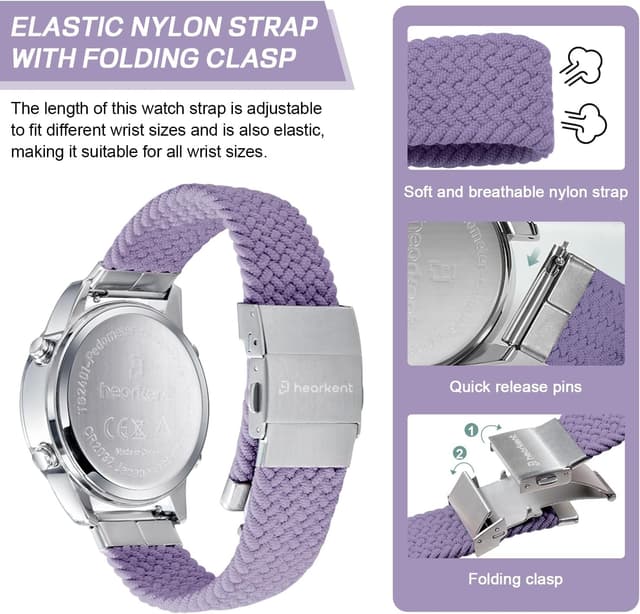 Thumbnail 6 de Hearkent Pedometer Watch for Women 30M