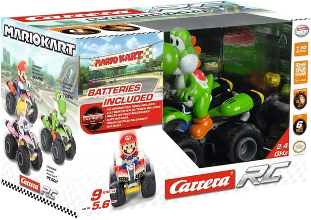 Detalle 2 de Carrera RC 370200997X Yoshi Quad multicolore « Mario Kart »