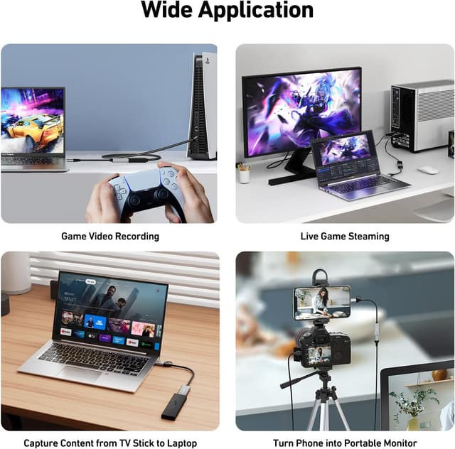 Detalle 2 de BENFEI acquisizione video HDMI 4K