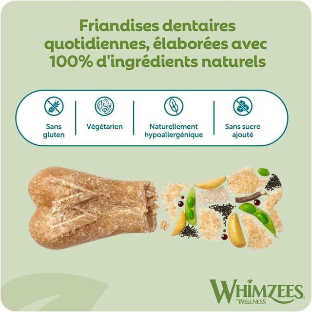 Thumbnail 2 de WHIMZEES Os de Riz M/L 9 pièces