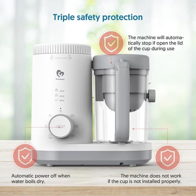 Thumbnail 4 de Bellababy Baby Food Maker with Reversible Steam Basket