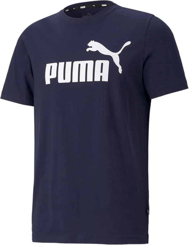 Detalle de PUMA Ess Logo Tee Camiseta Deporte