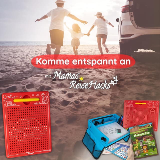 Thumbnail 6 de Mamas Reise Hacks Magnet Spiel 21,5Ă17,5 cm đ§Č