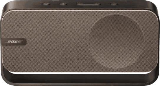 Detalle de Bose SoundLink Home Lautsprecher (Braun) – für Musik in jeder Ecke