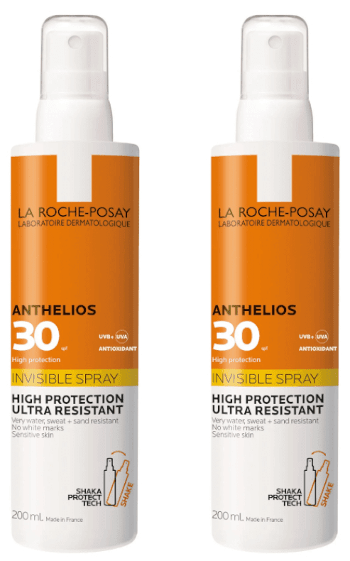 Imagen de La Roche Posay Anthelios Spray SPF30 2x200 ml en OfertitasTOP