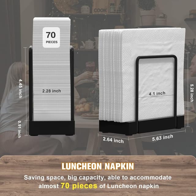 Thumbnail 6 de Wican Napkin Holder Bamboo Stand for Table