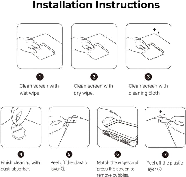 Thumbnail 5 de SmallRig 3er Pack Displayschutzfolie aus gehärtetem Glas für DJI Osmo Nano (5817)