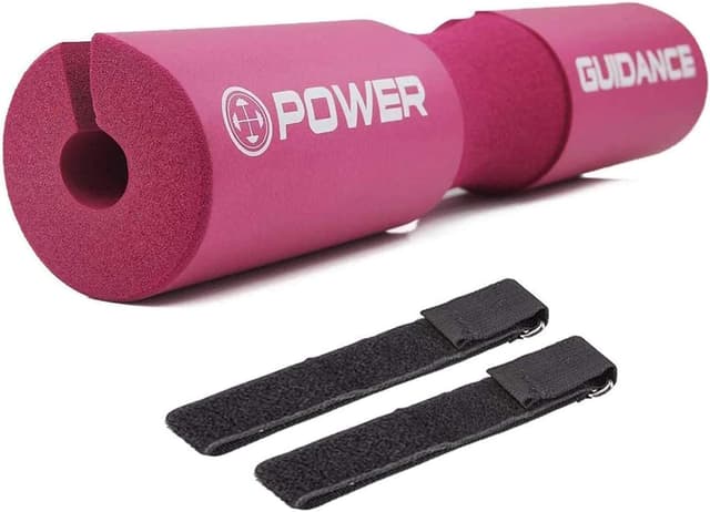Detalle de POWER GUIDANCE Langhantel Polster für Kniebeugen & Hip Thrusts – Barbell Squat Pad für 50-mm Olympic Bars, viele Farben