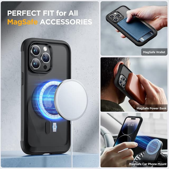 Thumbnail 1 de Miracase Magnetic iPhone 14 Pro Max Case 6.7"