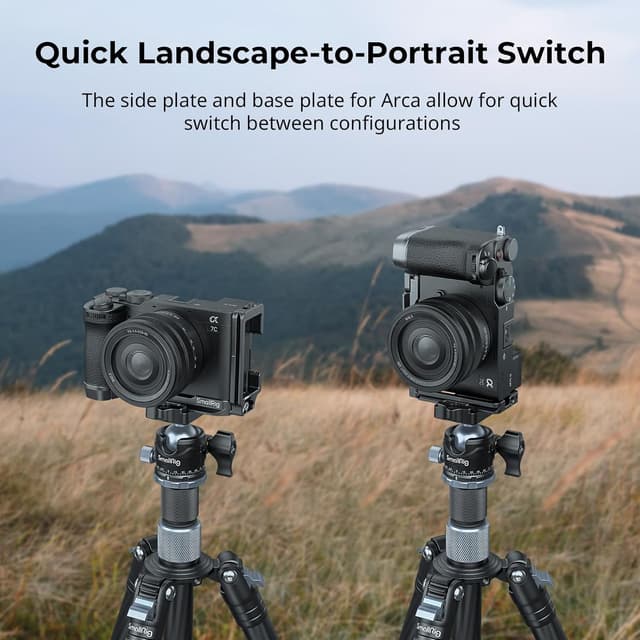 Detalle 2 de SMALLRIG A7C II L-Bracket für Arca