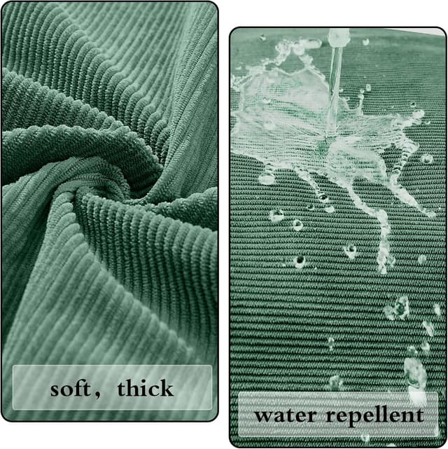 Detalle de KALIDI Cord Tasche Damen Umhängetasche mit Reißverschluss – wasserdichte Tote Bag für Arbeit, Büro & Alltag