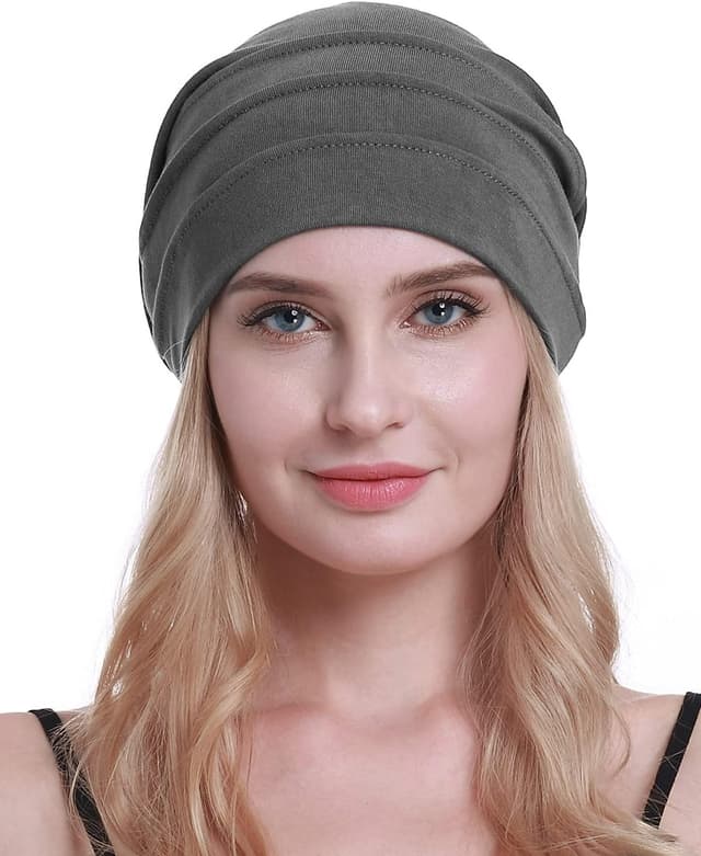 Thumbnail 6 de osvyo Copricapo in cotone per chemioterapia