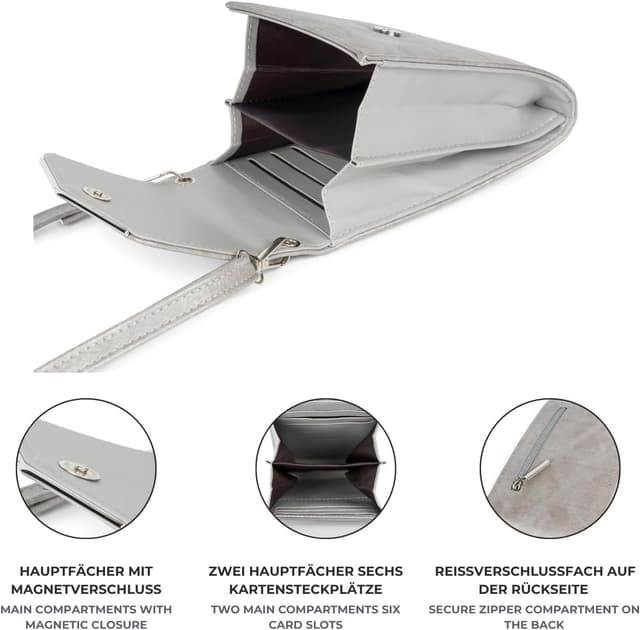 Thumbnail 5 de styleBREAKER Mini sac à bandoulière femme