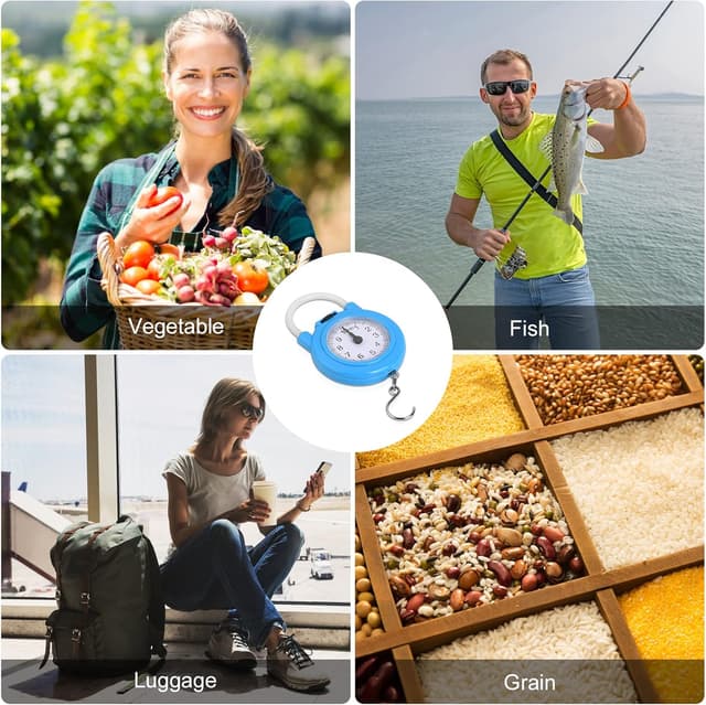 Thumbnail 6 de Vicloon Bilancia digitale a gancio 10 kg