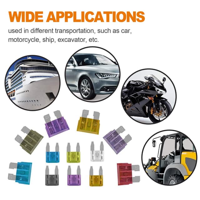 Thumbnail 4 de Petutu 300‑teiliges Autosicherungsset 300 Stück