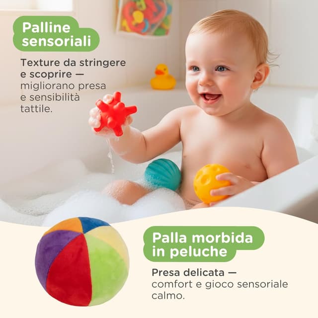 Thumbnail 5 de Nene Toys Set sensorial 7‑in‑1 per neonati 0–6 mesi