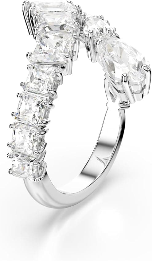 Thumbnail 6 de Swarovski Matrix anillo blanco talla mixta zirconias