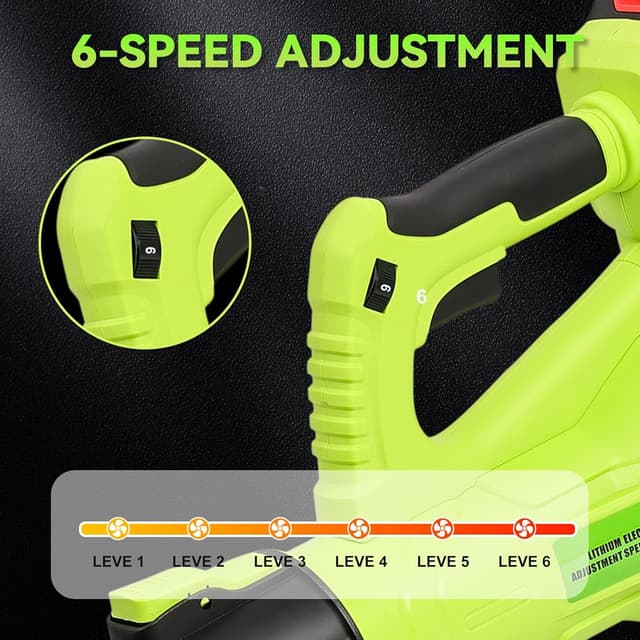 Detalle 1 de Soffiatore a batteria 20V 2×4,0Ah 🍃