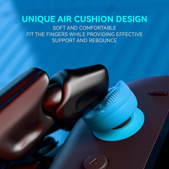 Detalle 1 de Switch 2 thumb grips 4-pack, 7.5mm cushions