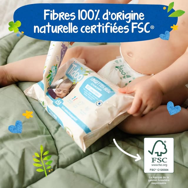Thumbnail 5 de TIDOO Lingettes bébé 4x58