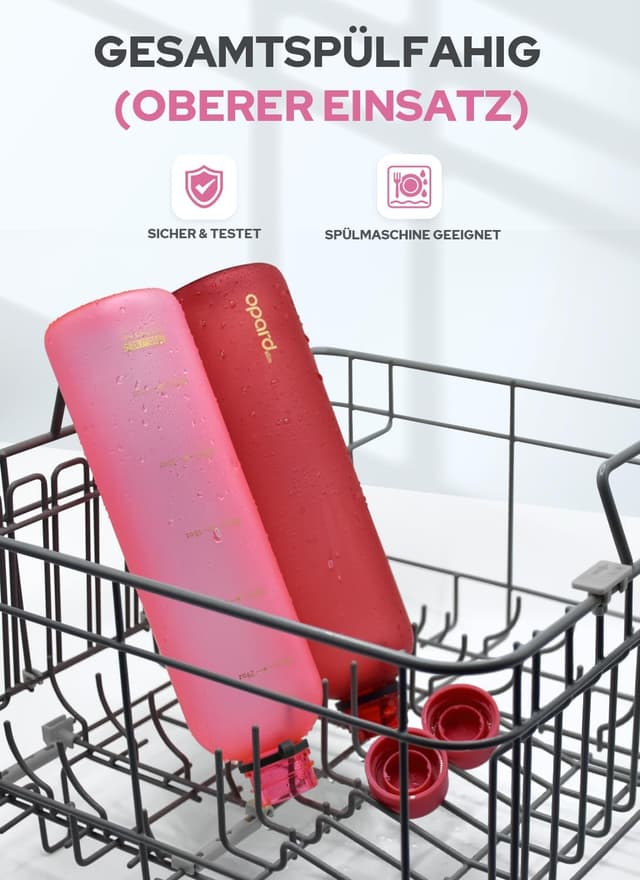 Detalle de Opard Slim Trinkflasche 1 l für Sprudel