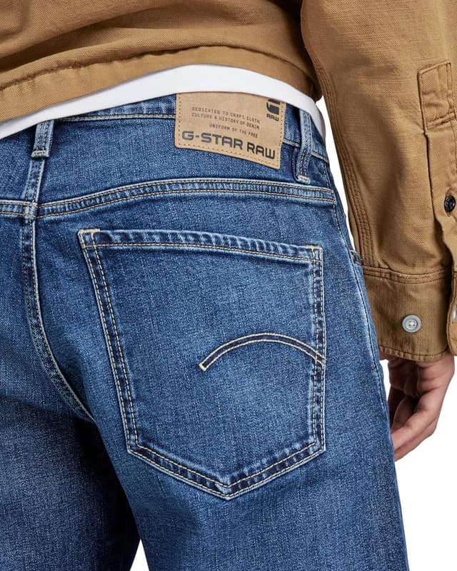 Detalle de G-STAR Men's Mosa Straight Jeans