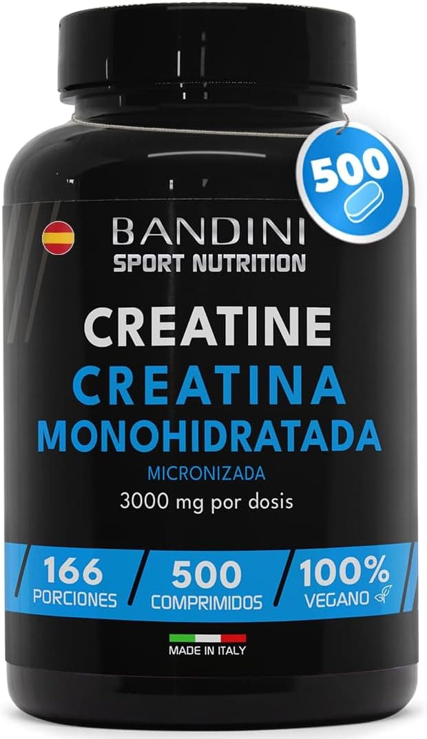 Imagen de Bandini® Creatina Monohidratada Pura 3000mg 💪 en OfertitasTOP