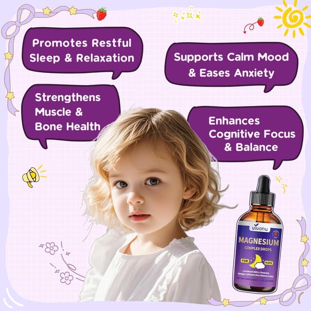 Detalle de VivoNu Magnesium Tropfen Kinder 60 ml