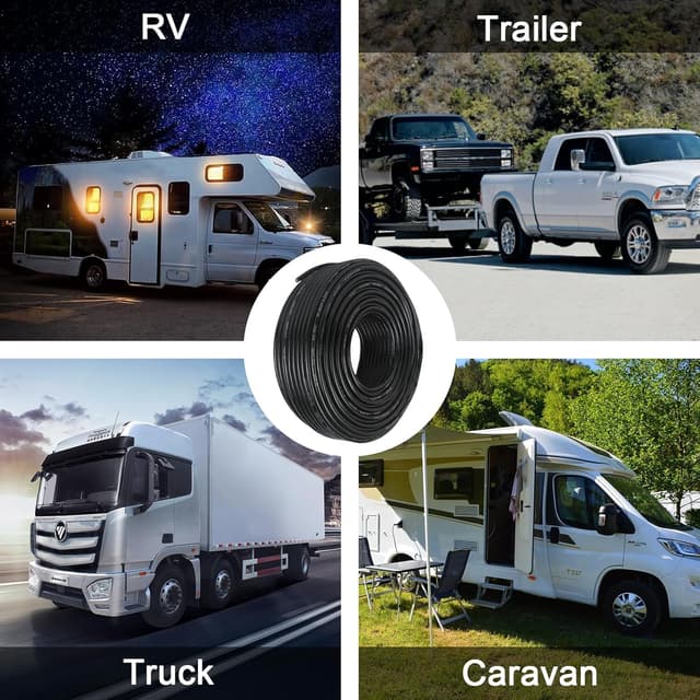 Thumbnail 5 de Yinaolan 5 core trailer cable 10m 12V