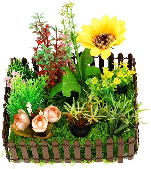 Thumbnail 6 de Aolso clôture jardin bois blanc 90x5 cm