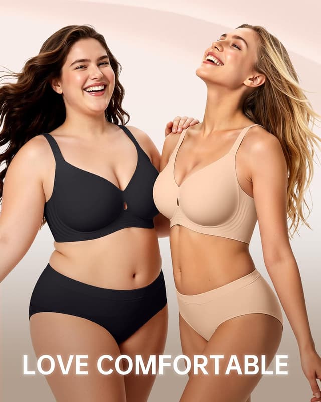 Thumbnail 5 de LetsJoli Wireless Jelly Seamless Bra S–3XL 🎀