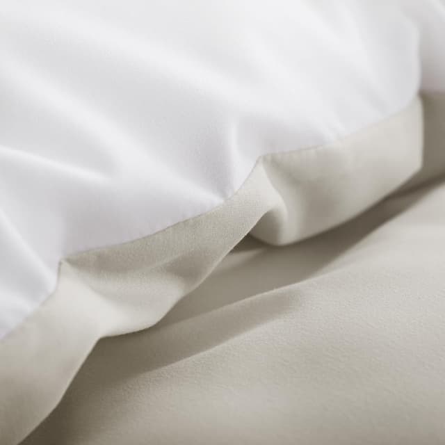 Detalle 2 de Aisbo Bettwäsche 135x200 4-teilig Beige
