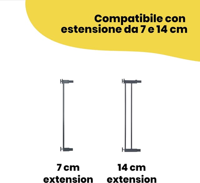 Thumbnail 2 de Safety 1st Easy Close Metal cancelletto 73-80 cm