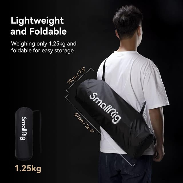 Detalle de SMALLRIG Parabolic Softbox LA-D85 (85 cm) Quick Release für Bowens-Mount COB-LED-Leuchten – 4158