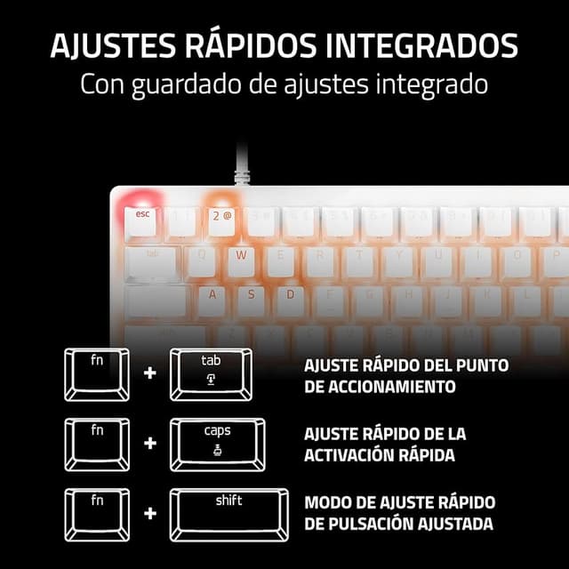 Thumbnail 5 de Razer Huntsman V3 Pro Mini teclado óptico 0,1–4 mm