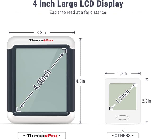 Thumbnail 5 de ThermoPro TP55 termometro igrometro 2 pezzi 🌡