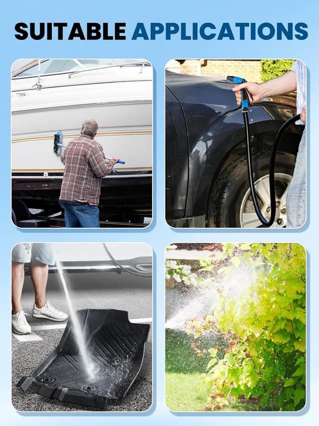 Thumbnail 6 de Mxmoonant 12V Waschpumpen-Set 20 LPM 70 PSI