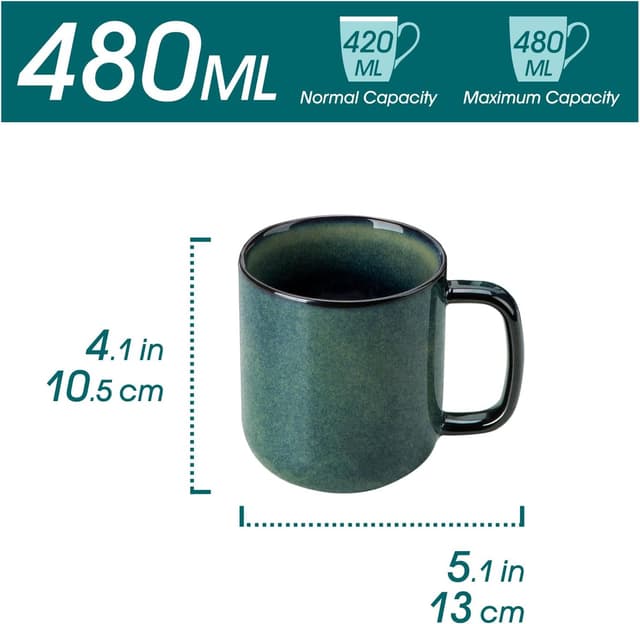 Detalle de vancasso Starry coffee mugs set of 6