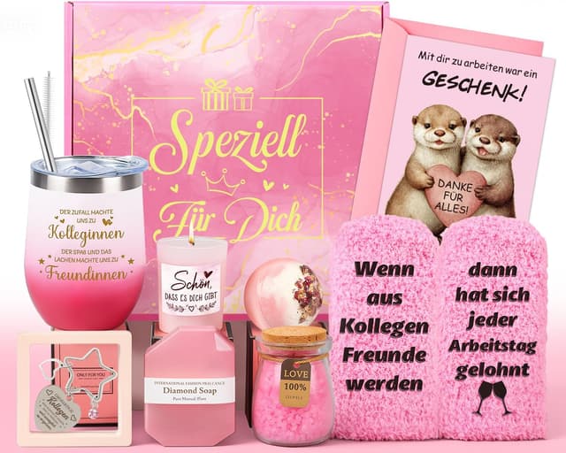 Detalle de Giftota Wellness Geschenkbox für Kollegin