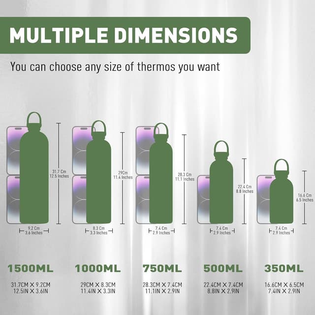 Thumbnail 4 de Exllena 350ml Small Water Bottle 350ml