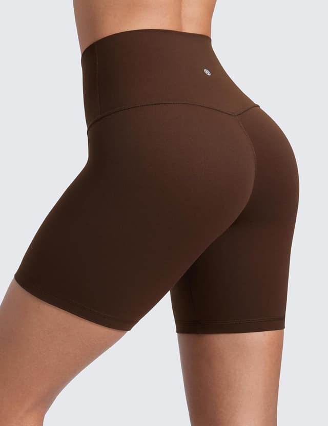 Detalle de CRZ YOGA Butterluxe : shorts de yoga taille haute pour femme (10/15/20 cm)