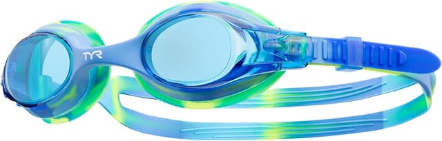 Detalle de TYR Swimple Tie-Dye kids swim goggles 👓