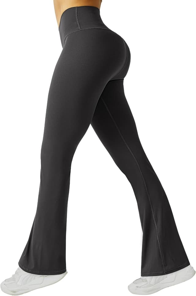 Thumbnail 6 de Friptspyg V-Shape Flared Leggings for Women with High Waist Tummy Control