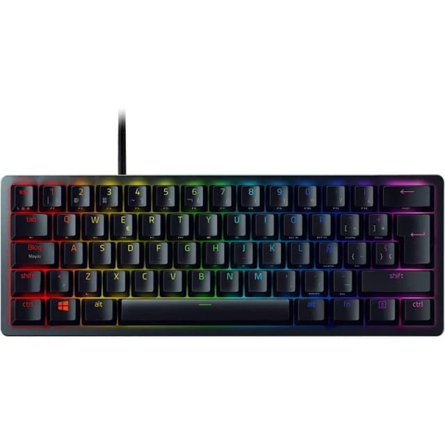 Detalle de Razer Huntsman Mini Teclado gaming RGB con Switch Red