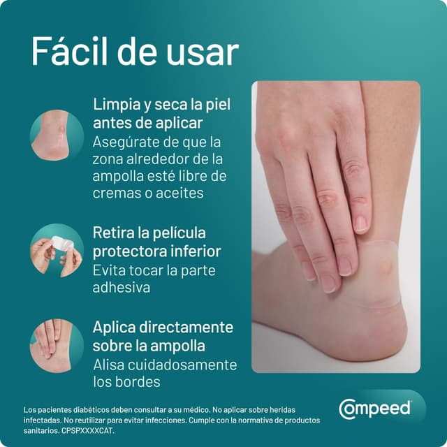 Thumbnail 5 de COMPEED Ampollas Medianas Pack 10 uds