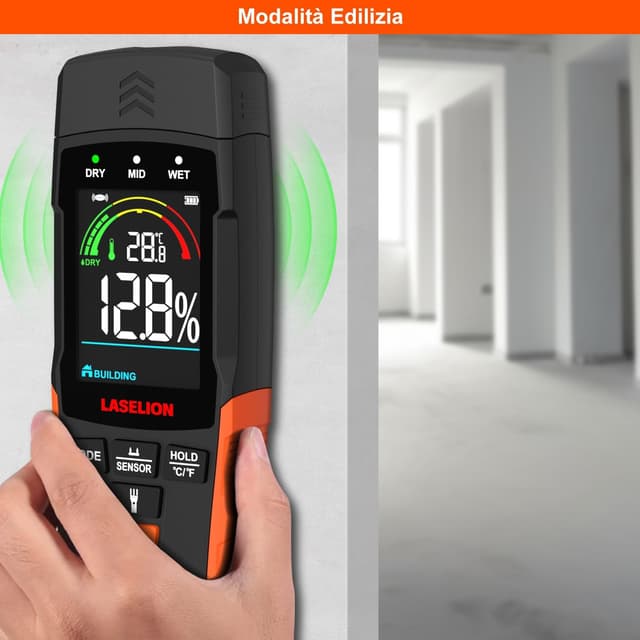 Thumbnail 4 de LASELION MS03 misuratore di umidità 40mm 📏